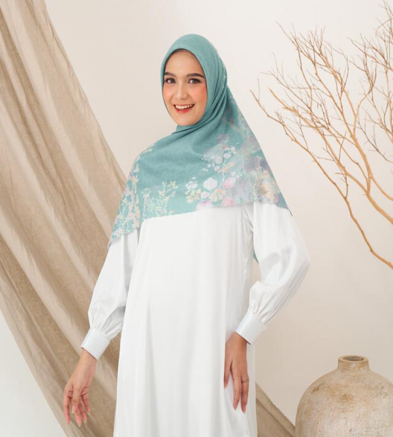 Floral Blossom Blush Green
