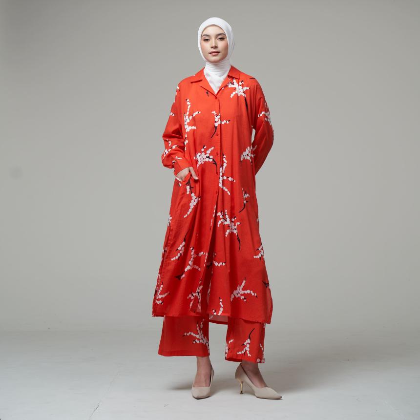 One Set Sakura Red